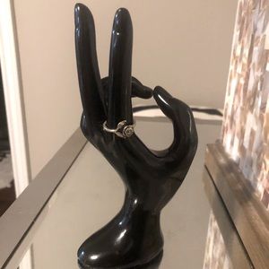 James Avery size 6 Rose sterling silver ring